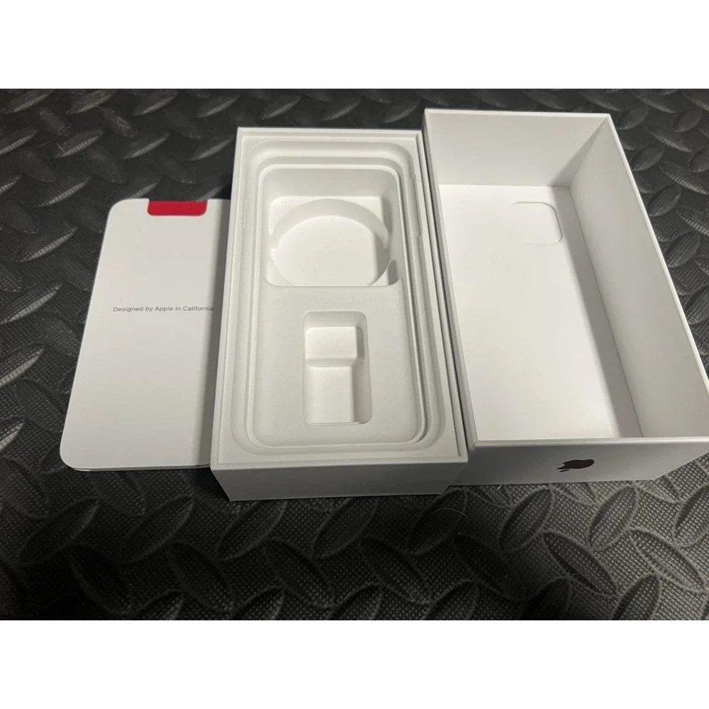 Apple iPhone 11 64 GB Red BOX ONLY insert paperwork stickers 2019 EmPtY Gift box